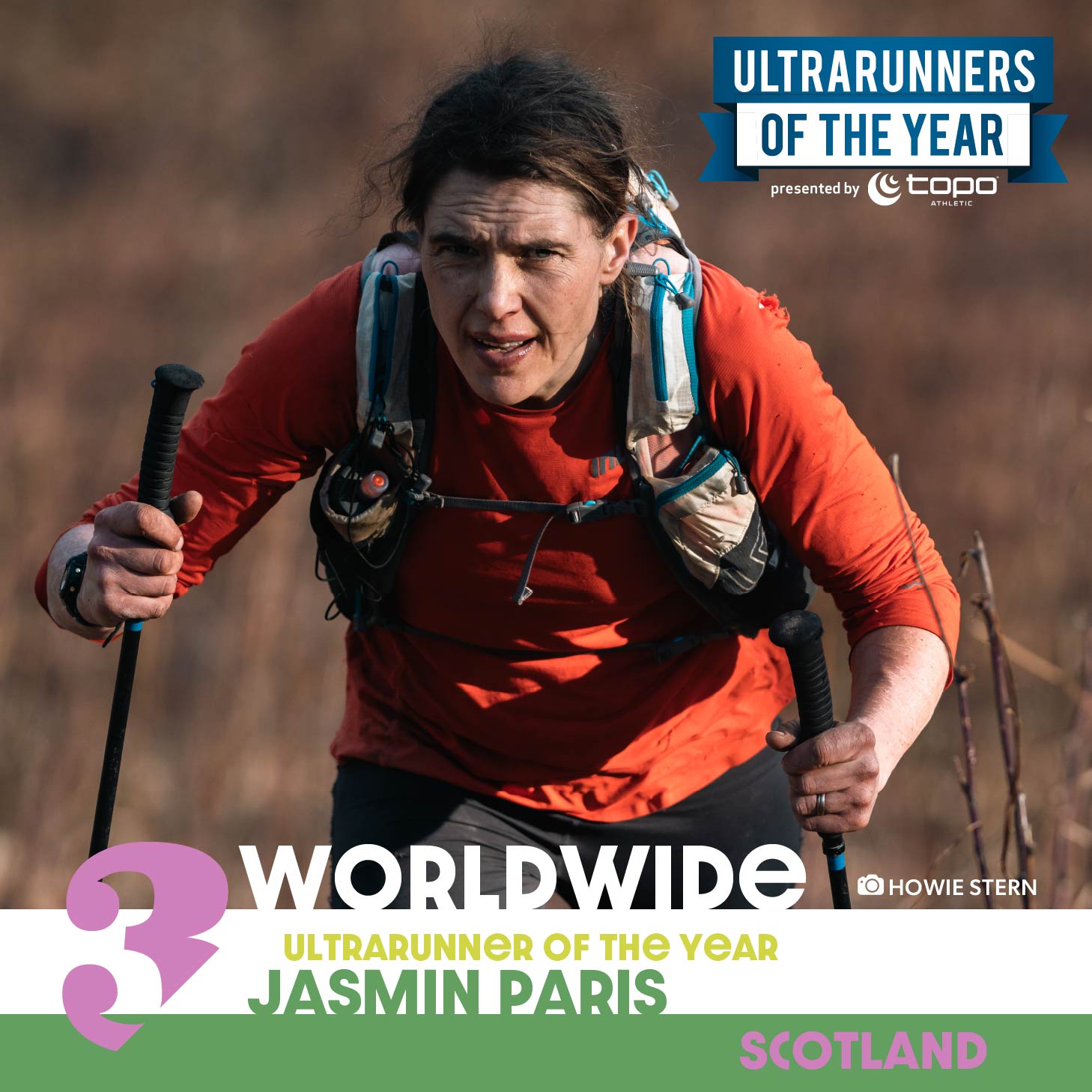Story Jasmin Paris auf Platz 3 der weltweiten Ultraläuferinnen 2024